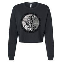 Everything Will Kill You So Choose Something Fun Firefighter Gift Cropped Pullover Crew