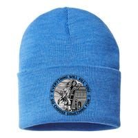 Everything Will Kill You So Choose Something Fun Firefighter Gift Sustainable Knit Beanie