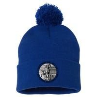 Everything Will Kill You So Choose Something Fun Firefighter Gift Pom Pom 12in Knit Beanie