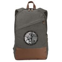 Everything Will Kill You So Choose Something Fun Firefighter Gift Cotton Canvas Backpack