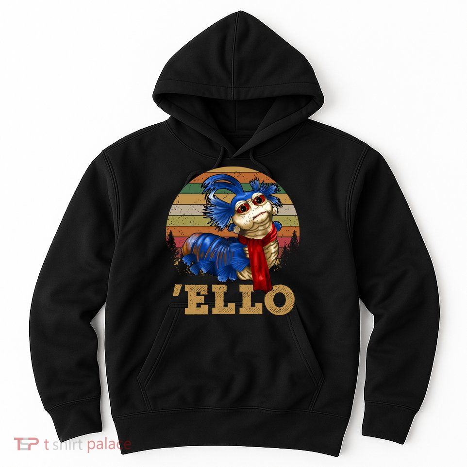 Ello Worm Labyrinth Vintage Hoodie