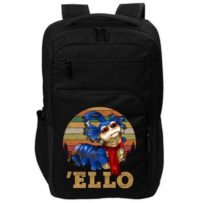 Ello Worm Labyrinth Vintage Impact Tech Backpack