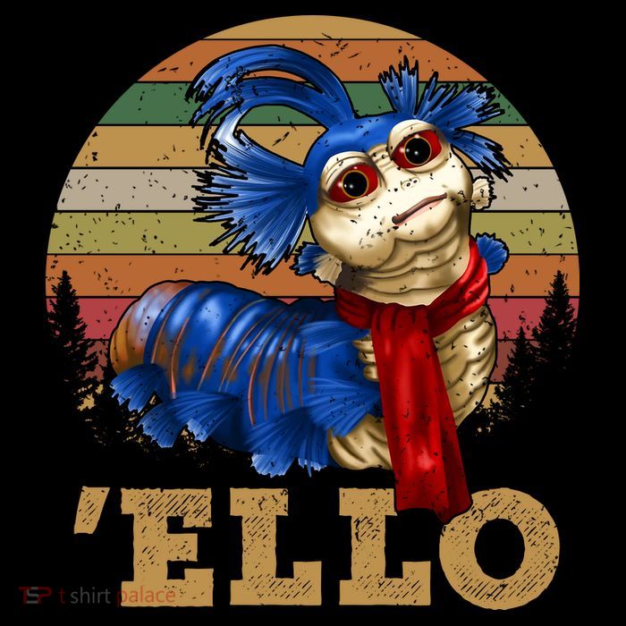 Ello Worm Labyrinth Vintage Baby Bodysuit