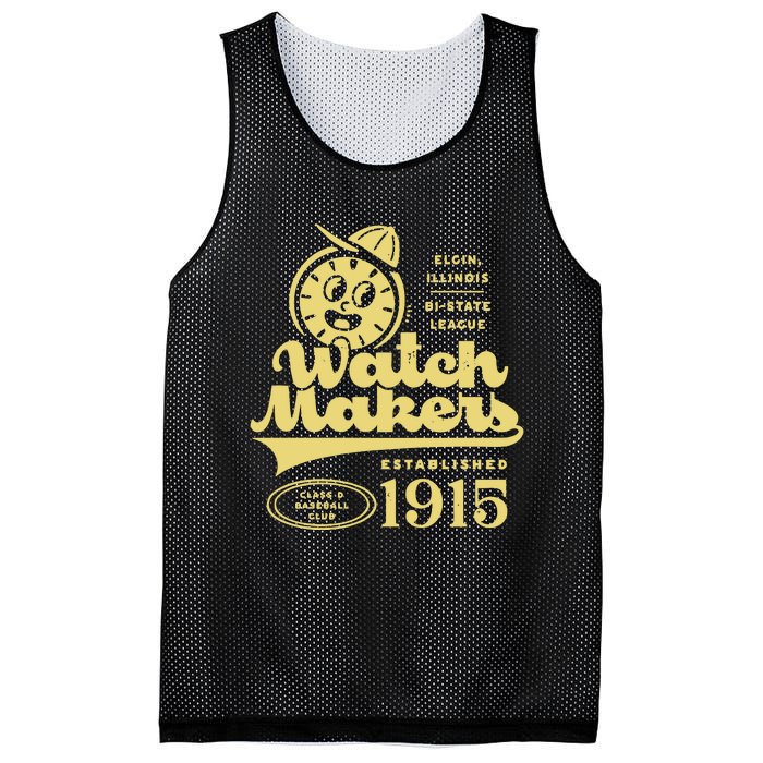 Elgin Watch Makers Illinois Vintage Defunct Baseball Teams Mesh Reversible Basketball Jersey Tank