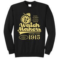 Elgin Watch Makers Illinois Vintage Defunct Baseball Teams Tall Sweatshirt