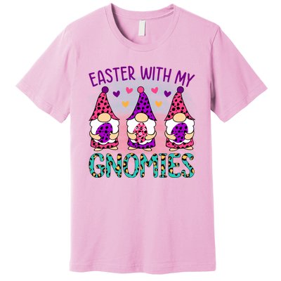 Easter With My Gnomies With Easter Eggs Premium T-Shirt