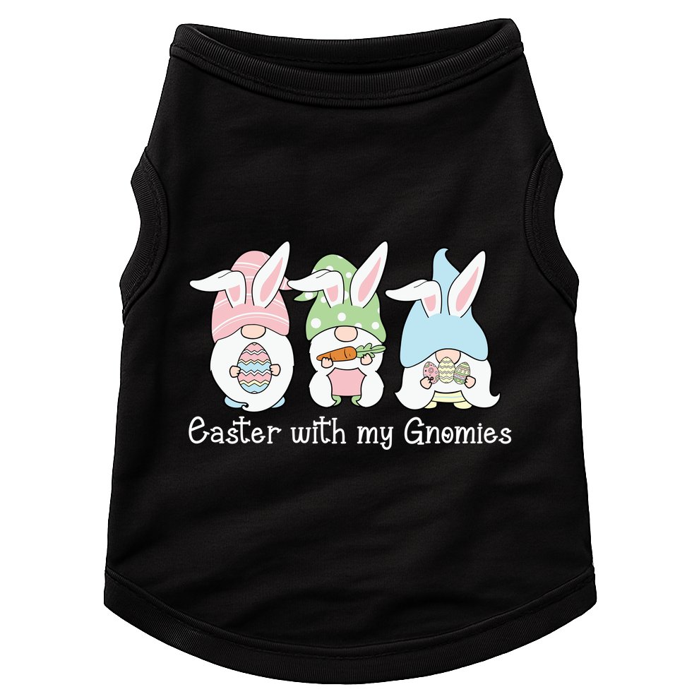 Easter With My Gnomies Cute Spring Doggie Tank