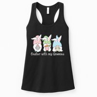 Easter With My Gnomies Cute Spring Womens Tank Top