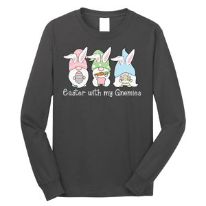 Easter With My Gnomies Cute Spring Long Sleeve Shirt