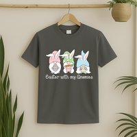 Easter With My Gnomies Cute Spring T-Shirt