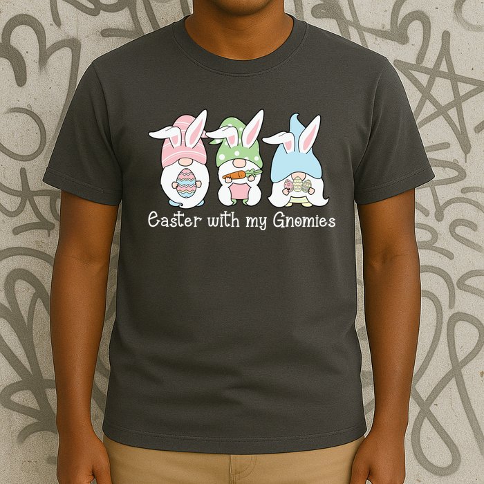 Easter With My Gnomies Cute Spring T-Shirt