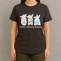 Easter With My Gnomies Cute Spring T-Shirt