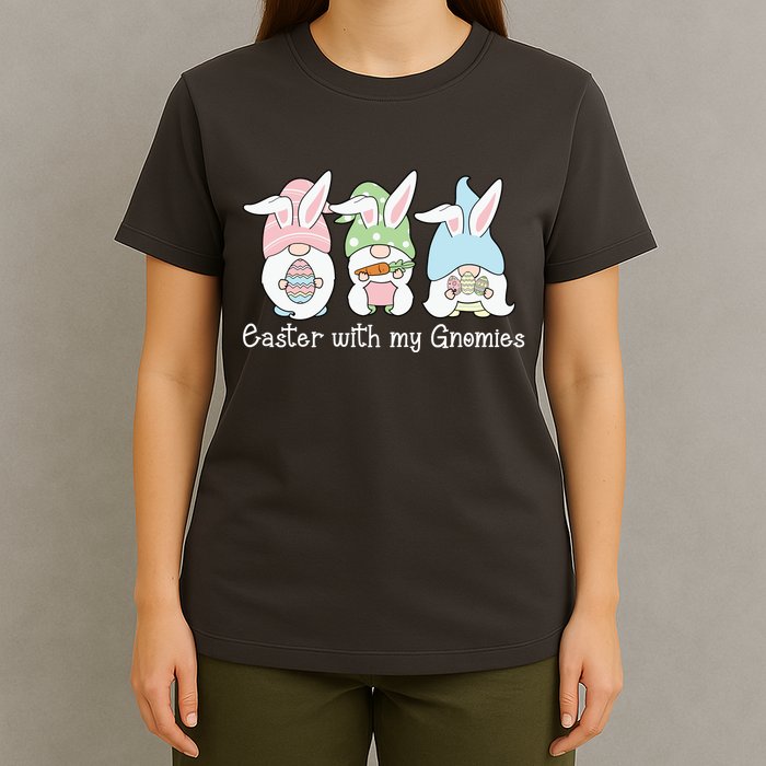 Easter With My Gnomies Cute Spring T-Shirt