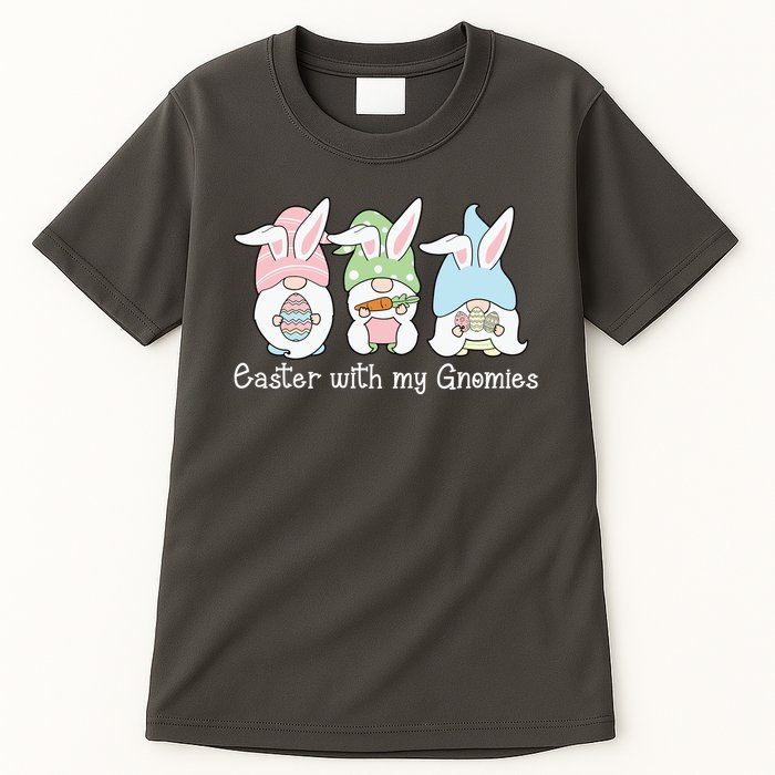 Easter With My Gnomies Cute Spring Tall T-Shirt