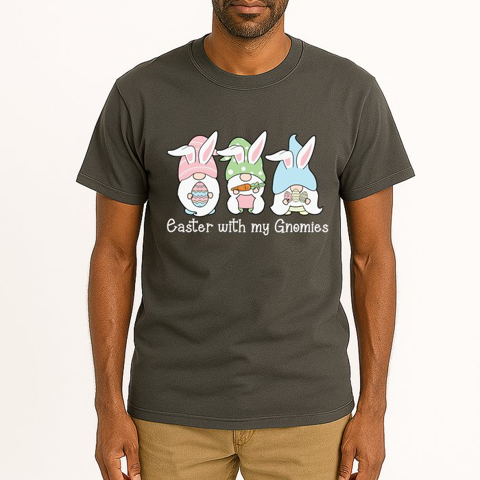 Easter With My Gnomies Cute Spring Tall T-Shirt