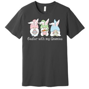 Easter With My Gnomies Cute Spring Premium T-Shirt