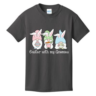 Easter With My Gnomies Cute Spring Kids T-Shirt