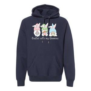 Easter With My Gnomies Cute Spring Premium Hoodie