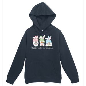 Easter With My Gnomies Cute Spring Urban Pullover Hoodie