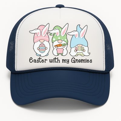 Easter With My Gnomies Cute Spring Trucker Hat