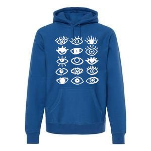 Eyes With Mood Emotion Eye Premium Hoodie