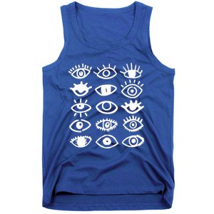 Eyes With Mood Emotion Eye Tank Top