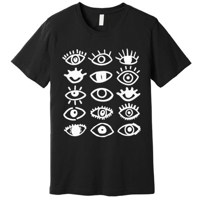 Eyes With Mood Emotion Eye Premium T-Shirt