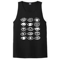 Eyes With Mood Emotion Eye PosiCharge Competitor Tank