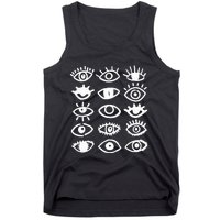 Eyes With Mood Emotion Eye Tank Top