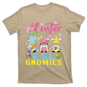 Easter With My ESL Gnomies Teacher Gnome Easter Day T-Shirt