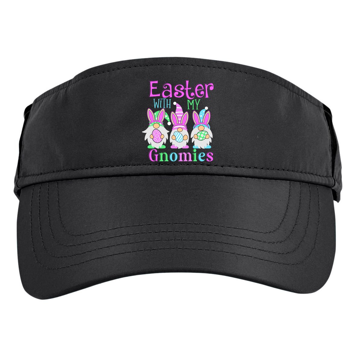 Easter With My Gnomies Adult Drive Performance Visor