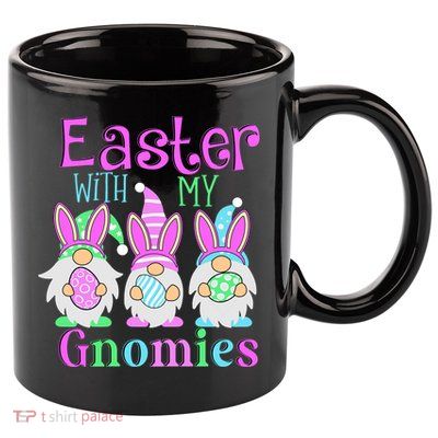 Easter With My Gnomies 11oz C Handle Ceramic Mug