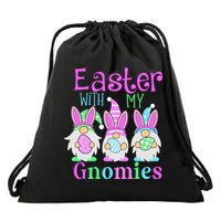 Easter With My Gnomies Drawstring Bag