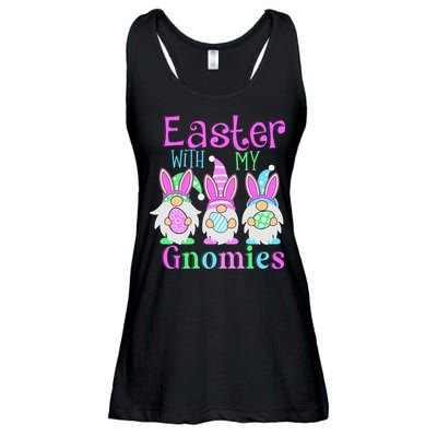 Easter With My Gnomies Ladies Essential Flowy Tank