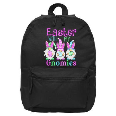 Easter With My Gnomies 16 in Basic Backpack