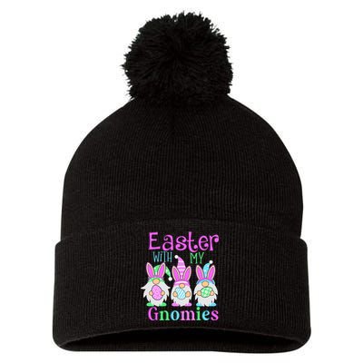 Easter With My Gnomies Pom Pom 12in Knit Beanie