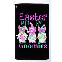 Easter With My Gnomies Golf Towel