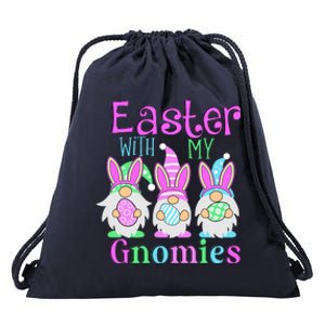 Easter With My Gnomies Drawstring Bag