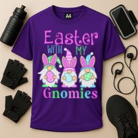 Easter With My Gnomies Cooling Performance Crew T-Shirt