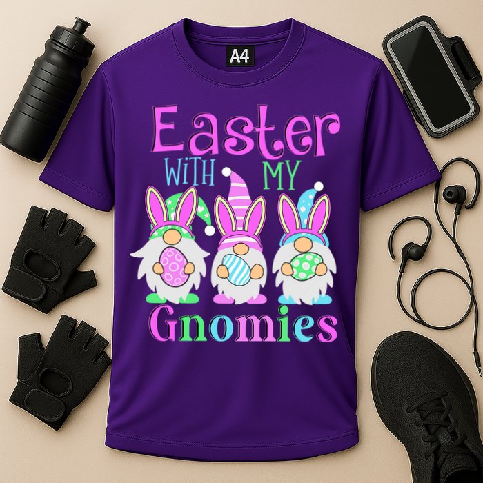 Easter With My Gnomies Cooling Performance Crew T-Shirt
