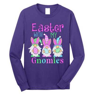 Easter With My Gnomies Long Sleeve Shirt