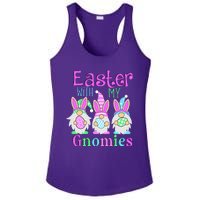 Easter With My Gnomies Ladies PosiCharge Competitor Racerback Tank