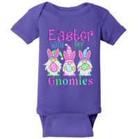 Easter With My Gnomies Baby Bodysuit