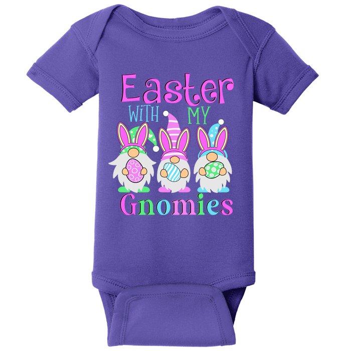 Easter With My Gnomies Baby Bodysuit