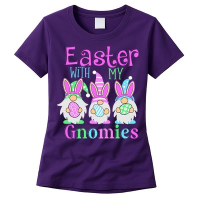 Easter With My Gnomies Womens T-Shirt
