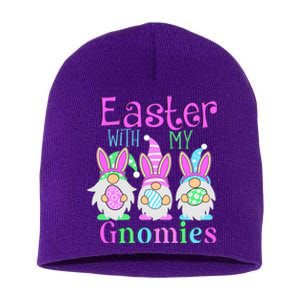 Easter With My Gnomies Short Acrylic Beanie