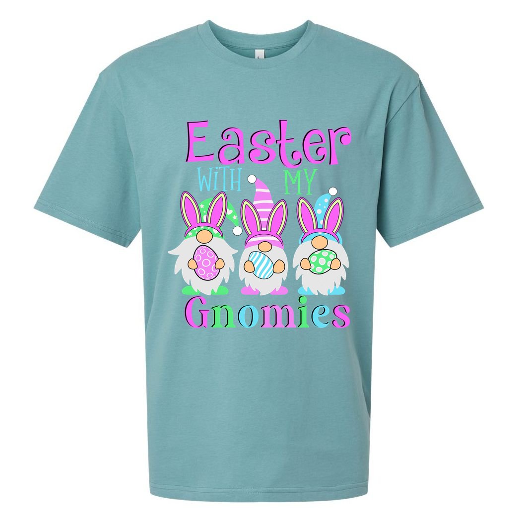 Easter With My Gnomies Sueded Cloud Jersey T-Shirt