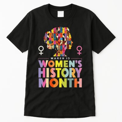 Empower Women National History Month 2025 Tall T-Shirt