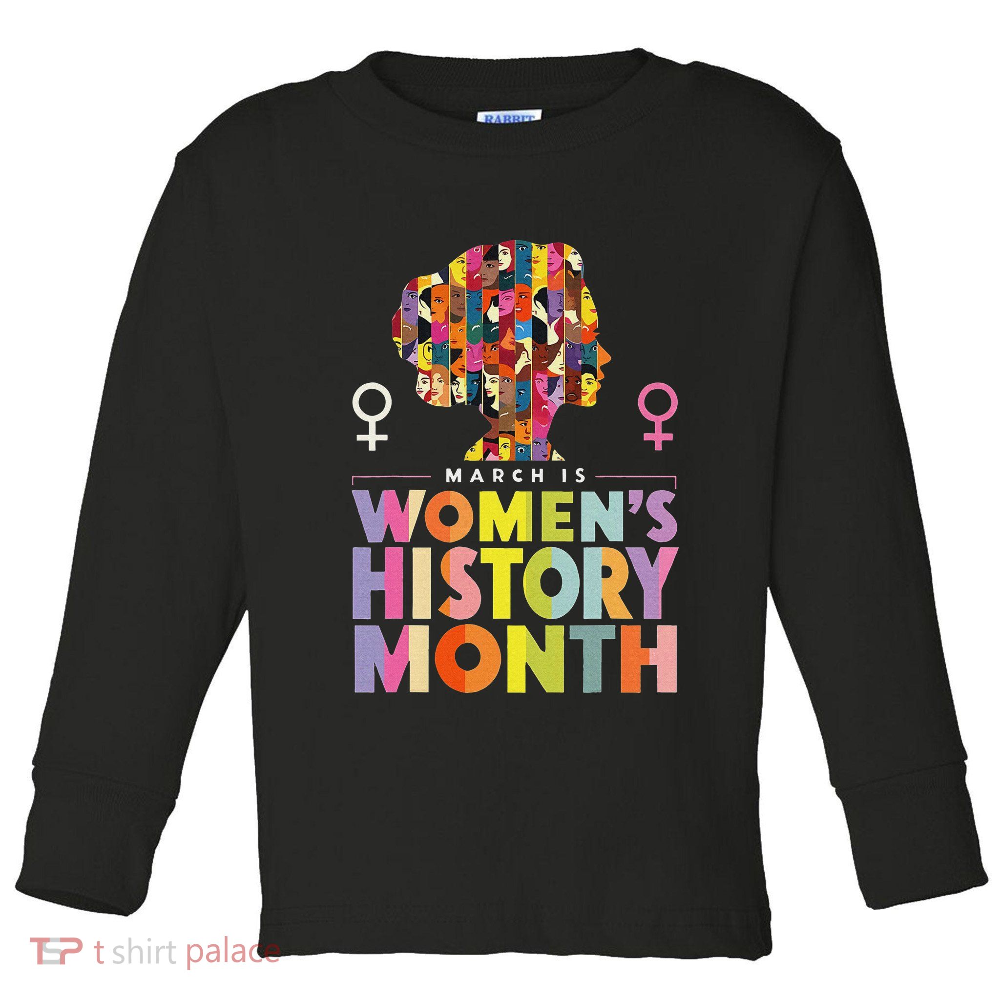 Empower Women National History Month 2025 Toddler Long Sleeve Shirt