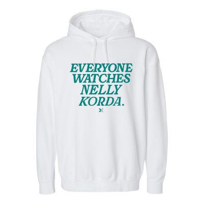 Everyone Watches Nelly Korda Garment-Dyed Fleece Hoodie